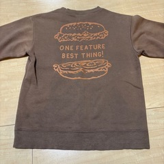 dev!rock裏起毛トレーナー150の画像