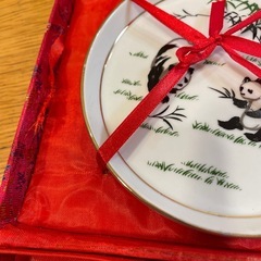 パンダ柄　中国茶器セットの画像