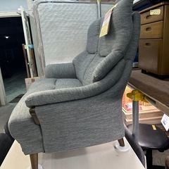 配達可【ニトリ2人掛けソファ】【グレー】クリーニング済【管理番号10712】金の画像