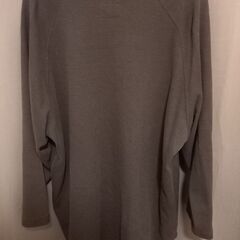 GUNG HO ガンホー U.S.A. リブ編みカットソー Lサイズ グレーの画像