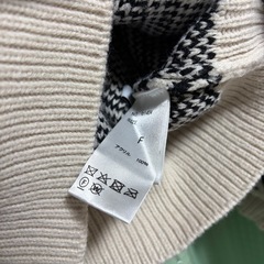 GRL ヘリンボーンビッグニットトップス[fo1404] ブラックの画像