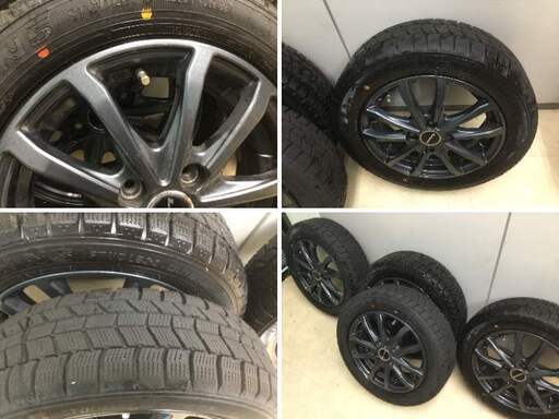 【?超美品】スタットレスタイヤ・アルミホィールセット 155/65R14 73Q　2024年式