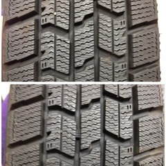 バリ山 155/65R14 アイスナビ7 22年製 14×4.5J+45 PCD100 スタッドレスタイヤ
の画像