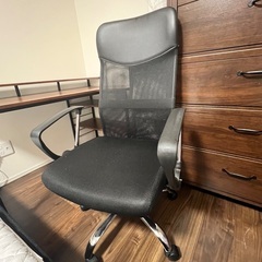 L字パソコンデスク＆チェアの画像