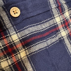 UNIQLOチェックシャツ140の画像