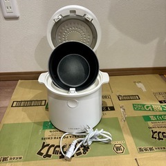 動作確認済 糖質カット炊飯器LOCABO JM-C20E-Wの画像