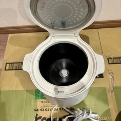 動作確認済 糖質カット炊飯器LOCABO JM-C20E-Wの画像