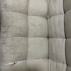 傷あり2人がけソファの画像