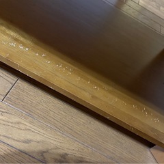 木製リビングローテーブル100x60x39cmの画像