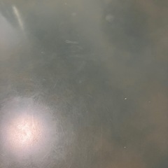 折りたたみ机 直径約80cm　緑の画像