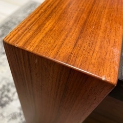 高級 岩板ローテーブル｜耐熱・耐傷◎ 重厚デザイン｜80×60×40cmの画像