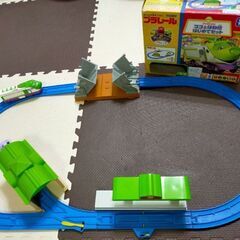 プラレールチャギントン　ココとはね橋はじめてセット　箱ありの画像