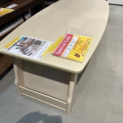 配達可【センターテーブル】【ニトリ】クリーニング済み【管理番号10712】金の画像