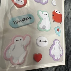 ベイマックス ふわふわシールの画像
