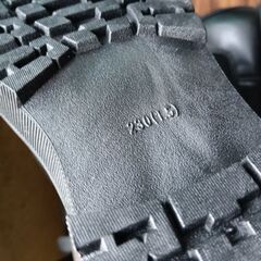 新品 23cm レディース ブーツ ブラック 厚底 シューズ サイドゴア 識別番号:【B193-S】の画像