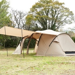 クアトロアーチ2ルームテント+RF +グランドシートの画像