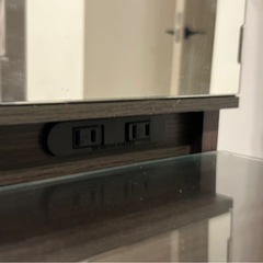 ニトリ 三面鏡 ドレッサーの画像