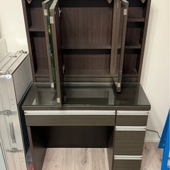 ニトリ 三面鏡 ドレッサーの画像