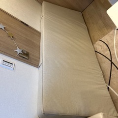IKEA イケア　VANNAREID ヴァンナレイド ポケットコイルマットレス, かため/ベージュ, 80x200 cmの画像