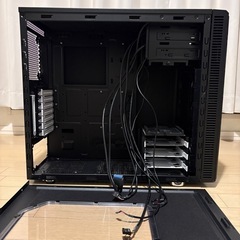 Fractal Design Define R4 BLACK PCケース ミドルタワー の画像
