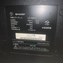 32インチ液晶テレビの画像