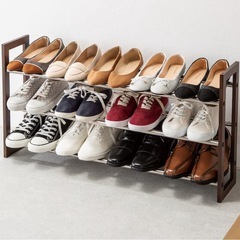 【ニトリ】 伸縮シューズラックの画像