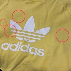 アディダス　オリジナル　ミニ丈　USEDの画像