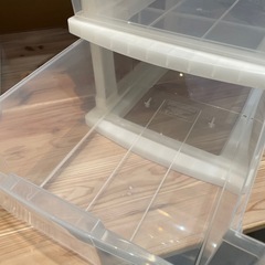 【３段収納ボックス】クリーニング済み【管理番号】1207 橋の画像