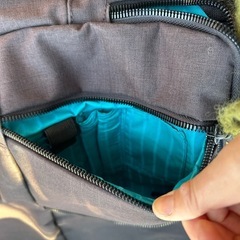 パソコンも入る！多機能リュックの画像