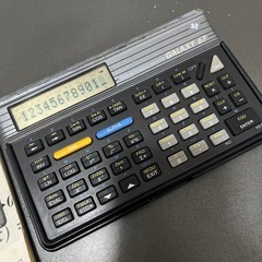 TEXAS INSTRUMENTS 関数電卓の画像