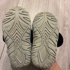 14cm アンパンマン　スニーカー　ネイビーの画像