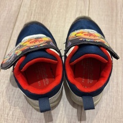 14cm アンパンマン　スニーカー　ネイビーの画像