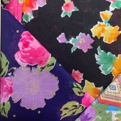 新品★GHERARDINI 花柄 ハンカチの画像