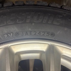 軽自動車スタッドレスタイヤ新品、ホイール付き✨
155.65.14の画像