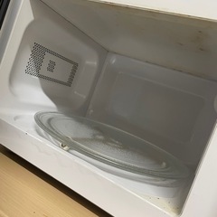 【12/27 AM引取り限定】電子レンジの画像