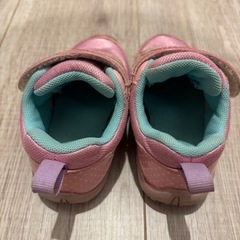 14cm アンパンマン　スニーカー　ピンクの画像