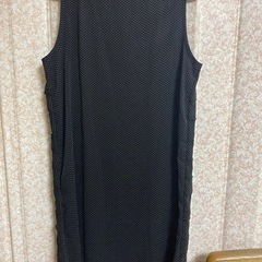 水玉ワンピースLの画像