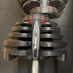 ダンベル可変式(2個セット)＆ベンチのセットの画像