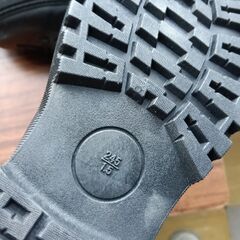 新品 24.5cm レディース ブーツ ブラック 厚底 シューズ サイドゴア 識別番号:【B200-S】の画像