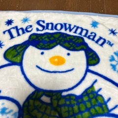 The Snowman フリースブランケットの画像
