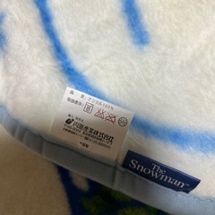 The Snowman フリースブランケットの画像