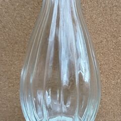 花瓶　ガラス製の画像