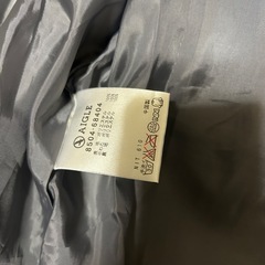 極美品 AIGLE エーグル　コート　サイズＬの画像