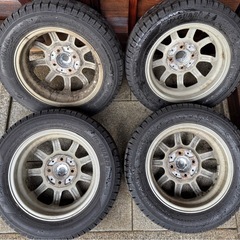 155/65r13 iceGUARD iG60 2021年製7〜8分山の画像