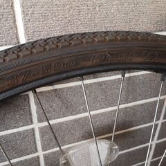 26インチ フロイント ホイール ママチャリ 一般車 前 26x1 3/8 W/O 37-590 タイヤ ブリヂストンの画像