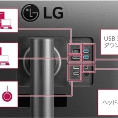 LG ウルトラワイドモニター 34WR55QC-B / 34インチ / UltraWide / 3440×1440 / 曲面 / 100Hz / FreeSync/アンチグレア / HDR10/ USB Type-C(USB PD65W) / DisplayPort/HDMI×2 / チルト対応 / 3年安心・無輝点保証の画像