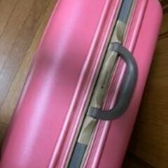 【レア品】サムソナイト　パールピンク大型スーツケースの画像