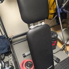 ダンベルx4  Wバー 懸垂バー　ベンチ 引取り限定の画像