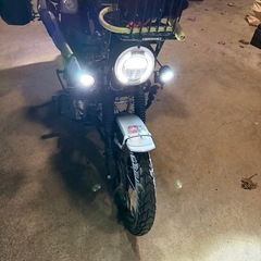 バイク用フォグランプの画像