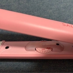 SALONIA　サロニア　ストレート ヘアアイロン　SL-0045PK ピンク限定カラー　プレートサイズ24mmの画像